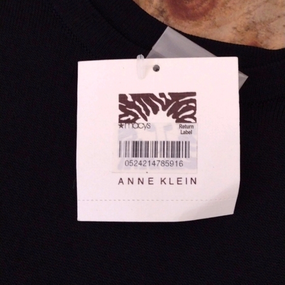 Anne Klein Colorblock Stretch Knit Midi Dress NWT Size M MSRP $118 - Picture 10 of 15